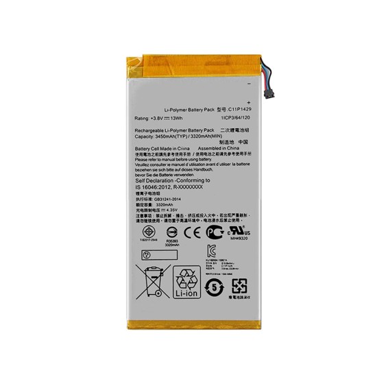 Battery Asus Zenpad C70/Z170 C11P1429 3320mAh